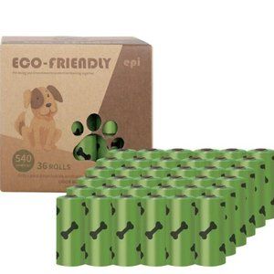 Poop Bags Biodegradable Disposable Toilet Garbage Waste 540 Bags